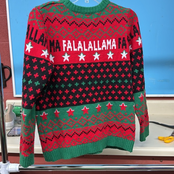 Holiday Time Christmas Sweater, Size L (10/12) Husky, Worn Once, MAKE AN OFFER!! - Picture 3 of 8